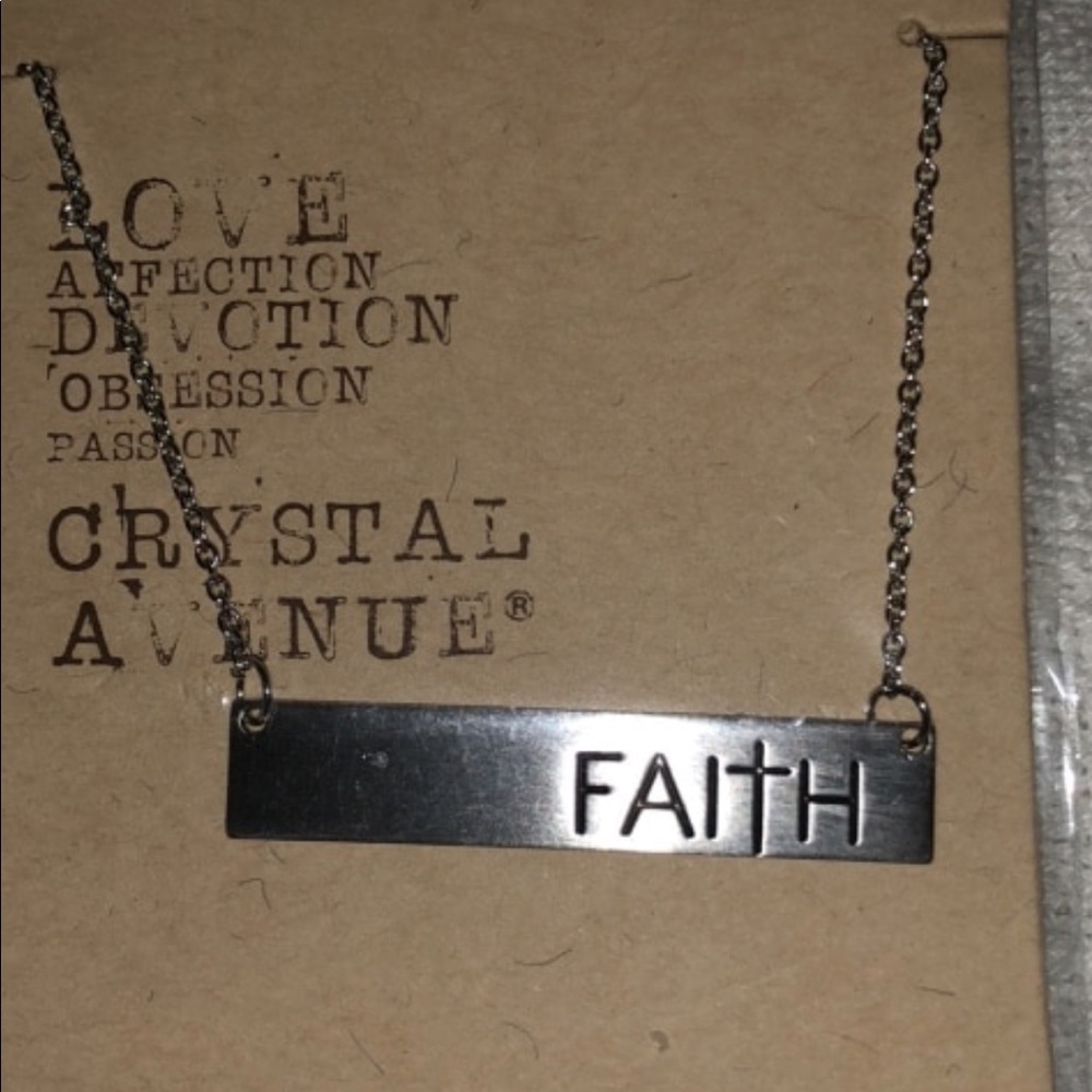 Faith necklace